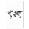 MuchoWow® Mauspad Mousepad Weltkarte - Farbe - Gold 18x27 Produktbild-Vorschau 1
