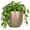 Floran Blumentopf Mira - goldfarben - Keramik - 35 cm Produktbild-Vorschau 1