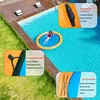 Aufblasbare Wasser-Hängematte, Rundes Schwimmdock,  Produktbild-Vorschau 5