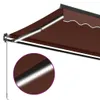Möbel Markise Manuell mit LEDs Braun 600x300 cm - Produktbild-Vorschau 8