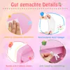 Tavolo da trucco per bambini COSTWAY, tavolo da trucco per Anteprima dell’immagine prodotto 6