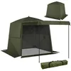 Outsunny Pavillon 2x2m Wasserdicht Pop-up Faltpavillon mit Produktbild-Vorschau 1