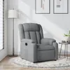 vidaXL Relaxsessel Hellgrau Stoff Produktbild-Vorschau 2