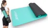 Yoga und Fitness Matte TPE rutschfest Mint Grau ENERO FIT Produktbild-Vorschau 3