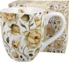 DUO FLORAL XXL Becher 1000 ml ENGLISH ROSES WHITE New Bone Produktbild-Vorschau 1