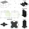 Classic Pavillon Terrassenüberdachung Aluminium 3 x 4 M Produktbild-Vorschau 6