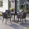 di volio Gartenmöbel Set RIETI - Grau, Sitzgruppe outdoor Produktbild-Vorschau 2