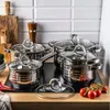 Klausberg Topfset KB-7697 10 Teile Edelstahl Produktbild-Vorschau 10