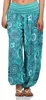 Haremshose Damen Sommerhose luftig weites Bein BOHO Hose Produktbild-Vorschau 2