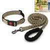 Set collare per cani e guinzaglio con ammortizzatore 1,2 m, Anteprima dell’immagine prodotto 1