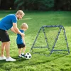 HOMCOM Fußball Rebounder Kickback Tor Rückprallwand Netz Produktbild-Vorschau 9
