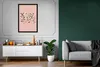 MuchoWow® Gerahmtes Poster Weltkarte - Tiere - Produktbild-Vorschau 5