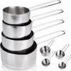 Quattro misure da cucina in acciaio inossidabile: perfette Anteprima dell’immagine prodotto 13