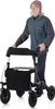 giantex Rollator, Aluminium, Schwarz, Faltbar, 6-fach Produktbild-Vorschau 6