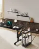 A modern home office setup with a standing desk and a narrow side table. Náhled obrázku produktu