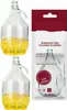 2 x 5L GLASBALLON mit BÜGELVERSCHLUSS +Schwefelpulver Produktbild-Vorschau 1
