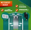 GARDEBRUK® XXL Metall Gerätehaus 5m² mit Fundament Produktbild-Vorschau 4