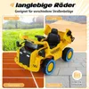GOPLUS 12V Muldenkipper für Kinder, Caterpillar Elektroauto Produktbild-Vorschau 5
