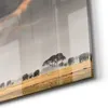 DEQORI Glasbild Echtglas 4x50x50 cm 'Savannen Dämmerung' Produktbild-Vorschau 5