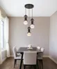 Globo Lighting Hängeleuchte Metall schwarz matt, Glas Produktbild-Vorschau 4