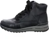 A black leather boot with a gray sole is shown against a white background. Anteprima dell’immagine prodotto