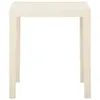 vidaXL Gartentisch Weiß 79x65x72 cm Kunststoff -  Produktbild-Vorschau 7