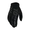 100% Brisker mládežnícke rukavice na bicykel (Black,S) Náhľad obrázku produktu 5