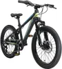 Bikestar Mountainbike Hardtail Sport 20 Zoll Schwarz Grün Produktbild-Vorschau 1