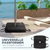 Outsunny Sonnenschirmständer Schirmständer Sandsack Produktbild-Vorschau 5