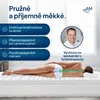 AM Qualitätsmatratzen | Basic comfort foam topper | 180x190 Náhled obrázku produktu 2