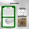 Wiltec Grillage de volière Acier Galvanisé – Mailles 6,3 m Voir les images du produit 4