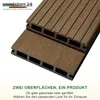 WOODSTORE24 WPC Terrassendielen Komplettset - 40 m² - mit Produktbild-Vorschau 3