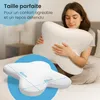 ELONEO Oreiller de soutien pour la nuque, Oreiller visco en Voir les images du produit 8