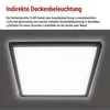 LED-Anbauleuchte FLORI quadrat, schwarz, 18W, neutralweiß Voir les images du produit