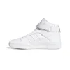 A white Adidas Forum Mid sneaker is shown against a white background. Produktbild-Vorschau