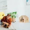 LEGWISK CASA IN LEGNO per cane gatto di piccola taglia 35 x Anteprima dell’immagine prodotto 3