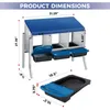 Hš¹hner-Nestbox Metall-Hš¹hnerlegebox mit Produktbild-Vorschau 6