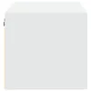 A white cabinet shown from the side. Produktbild-Vorschau