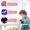 24dílná sada šablon pro děti, sada šablon na zvířata, sada Náhled obrázku produktu 4