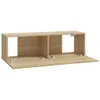vidaXL TV-Wandschränke 4 Stk. Sonoma-Eiche 100x30x30 cm -  Produktbild-Vorschau 9