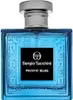 A bottle of Sergio Tacchini Pacific Blue Eau de Toilette for men. Voir les images du produit