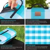 KESSER® Picknickdecke campingdecke XXL 200 x 200 cm - Produktbild-Vorschau 6