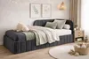 Bett Mario 120x200 cm, Polsterbett mit Metallrahmen, Produktbild-Vorschau 1