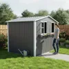 Abri de jardin en métal de 4,33 m² en tôle d'acier Voir les images du produit 5
