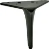 A single black furniture leg against a white background. Voir les images du produit