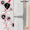 KOTARBAU® 2 St. T Scharniere schwarz L: 150 mm Kreuzgehänge Produktbild-Vorschau 5