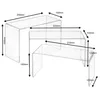 3er Set Dekobrücke aus Acrylglas groß - Zeigis® / Produktbild-Vorschau 3
