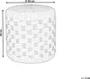 BELIANI Puf přírodní mořská tráva vodní hyacint 40 cm Náhled obrázku produktu 7