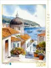 CALVENDO Puzzle Blick auf Dubrovnik - Altstadt und die Produktbild-Vorschau 1