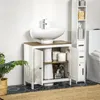 kleankin Meuble sous lavabo salle de bain meuble sous évier Voir les images du produit 7